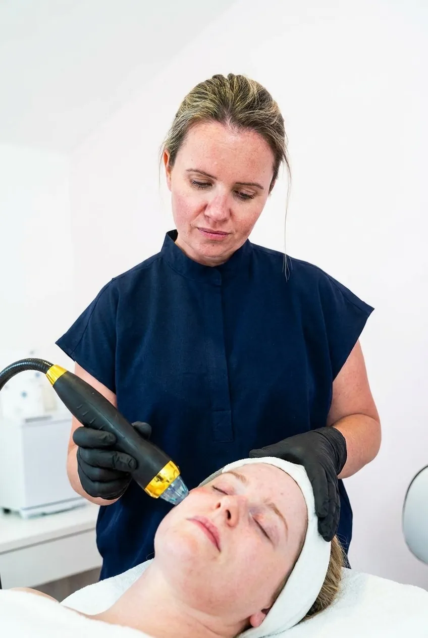 Microneedling treatment at London Real Skin